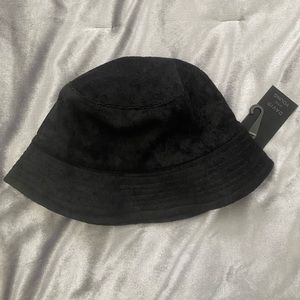 COPY - Black Terry Cloth Bucket Hat